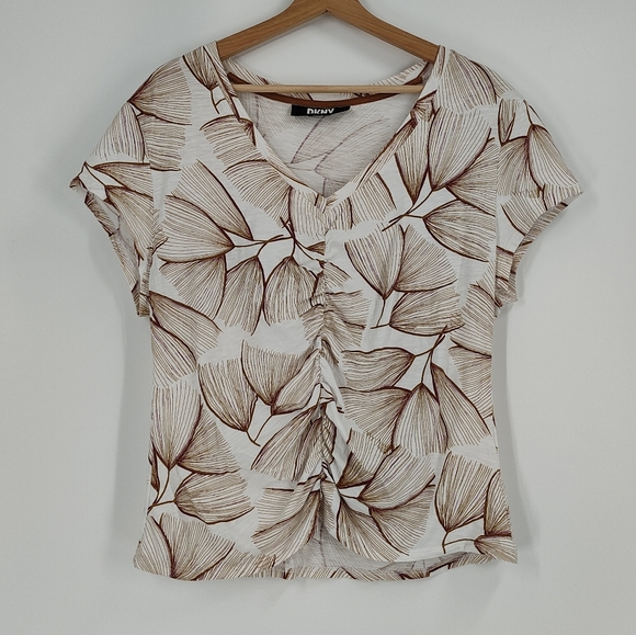 Dkny Tops - DKNY | ruched short sleeve